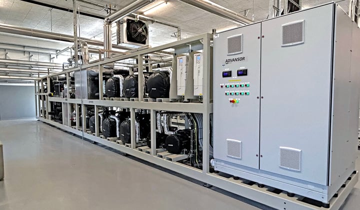 SteelXL Renseanlæg Øst machine room