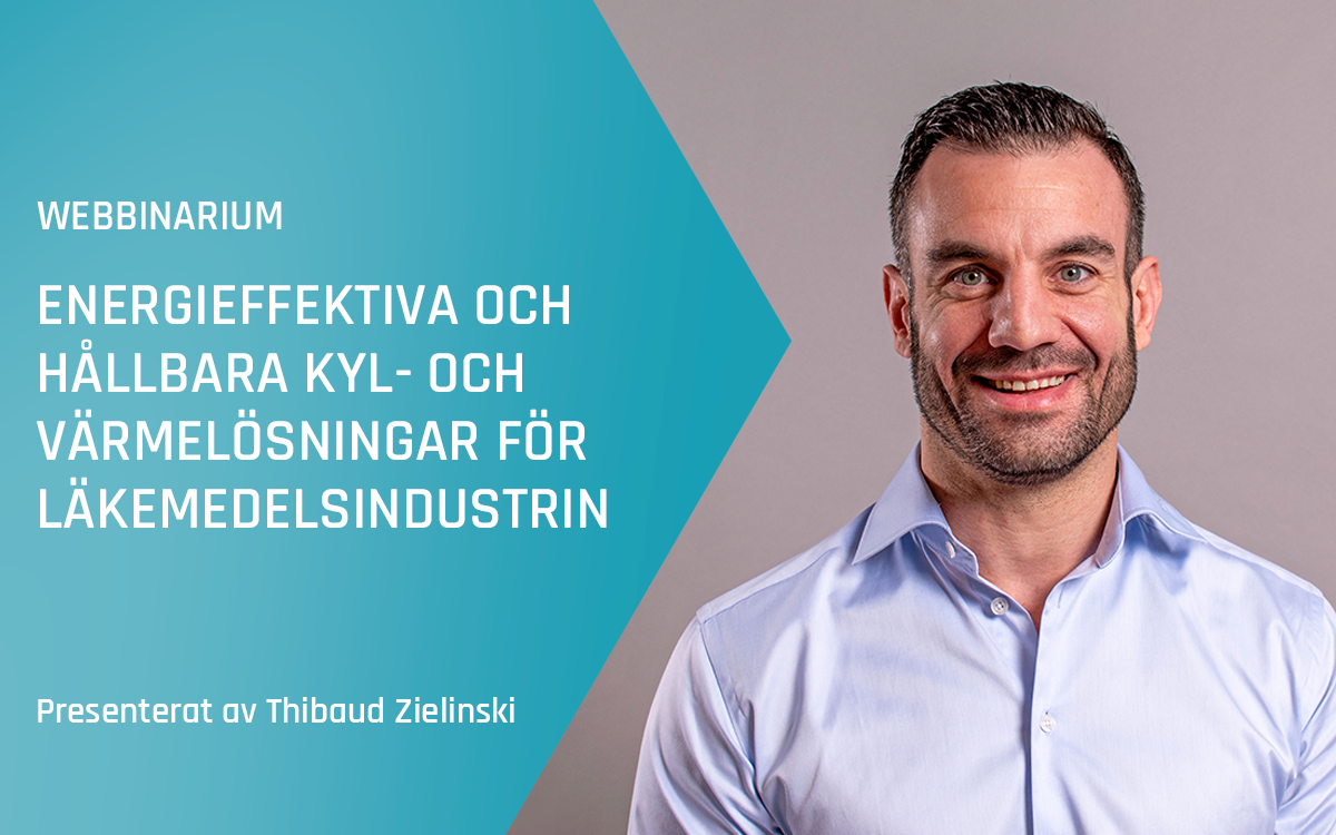 Advansor webbinarium – Energieffektiva och hållbara kyl- och värmelösningar för läkemedelsindustrin - Våren 2025